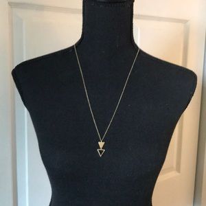 Triangle necklace